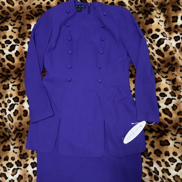 Marianne dress woman purple size 12 new - Picture 4 of 8